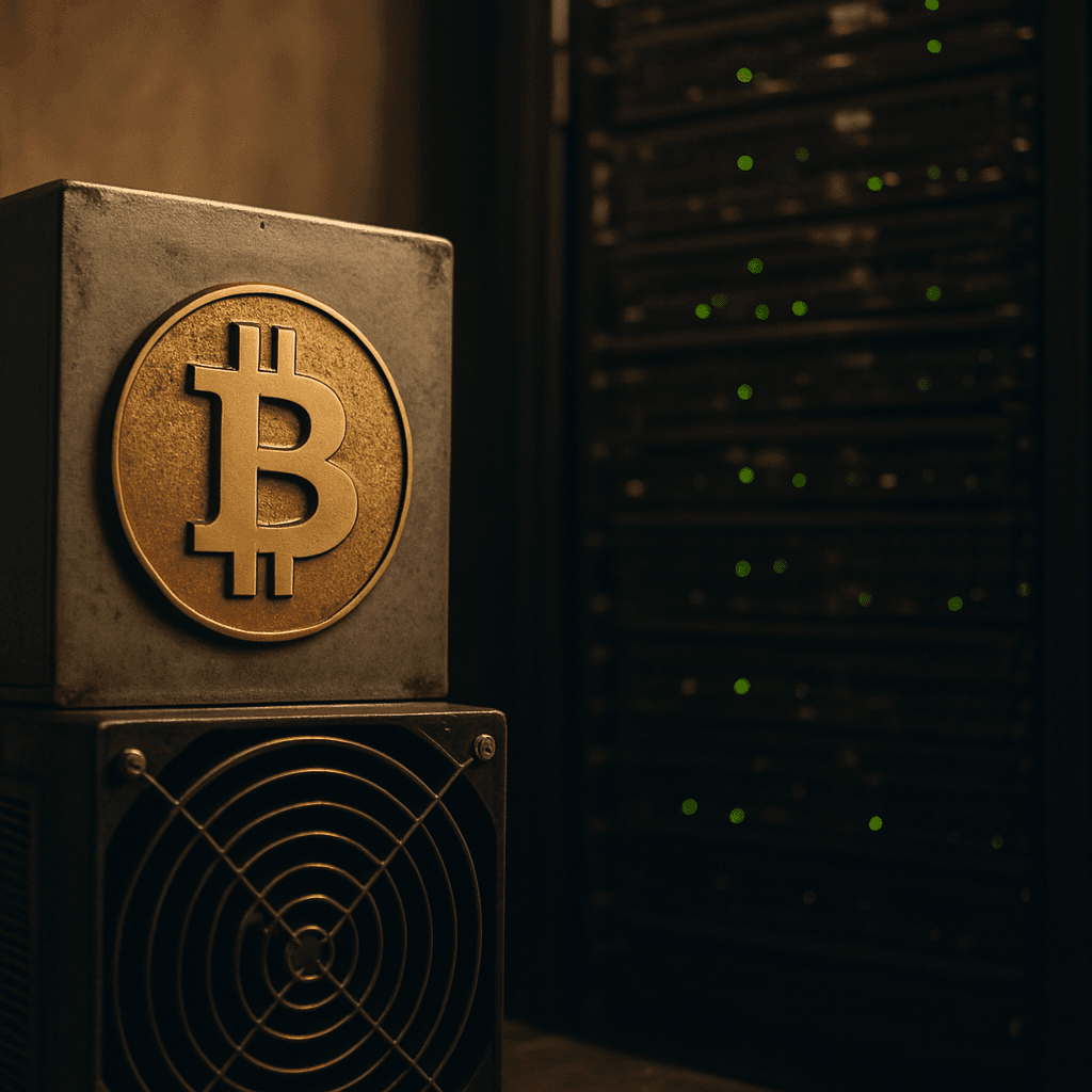 bitcoin miners infraestructura IA