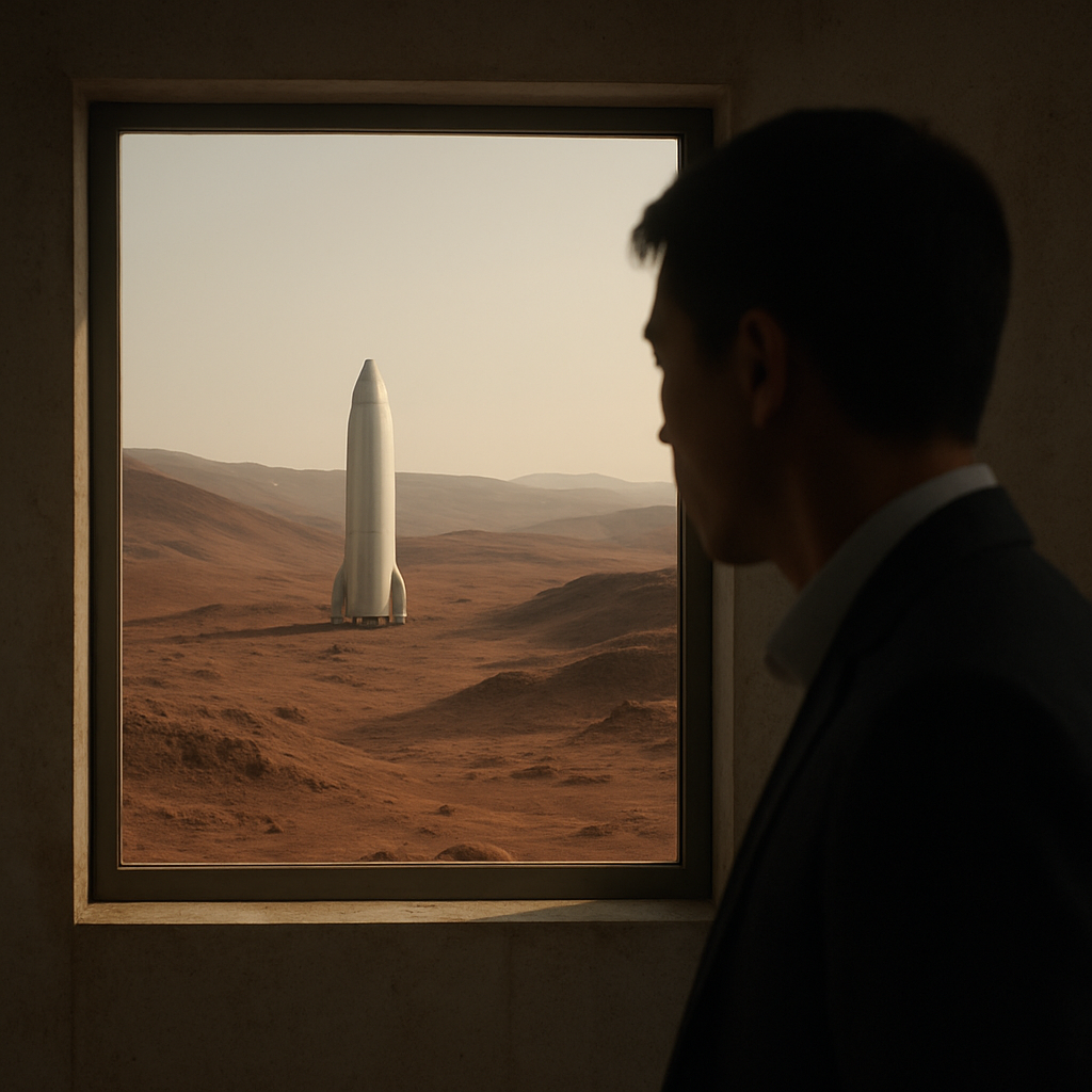 chun wang spacex mars mission