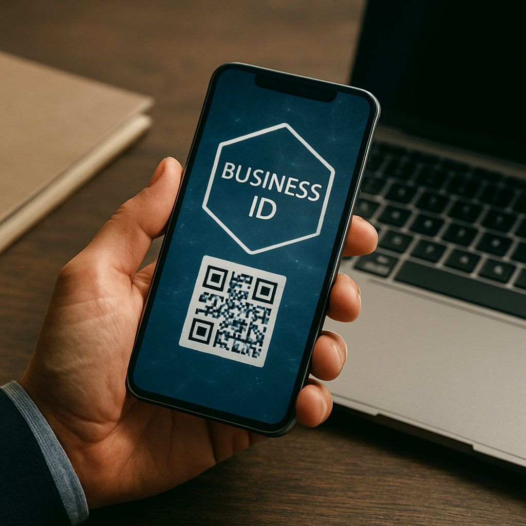 identità blockchain impresa uae