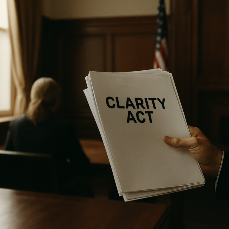 clarity act crypto regolamentazione
