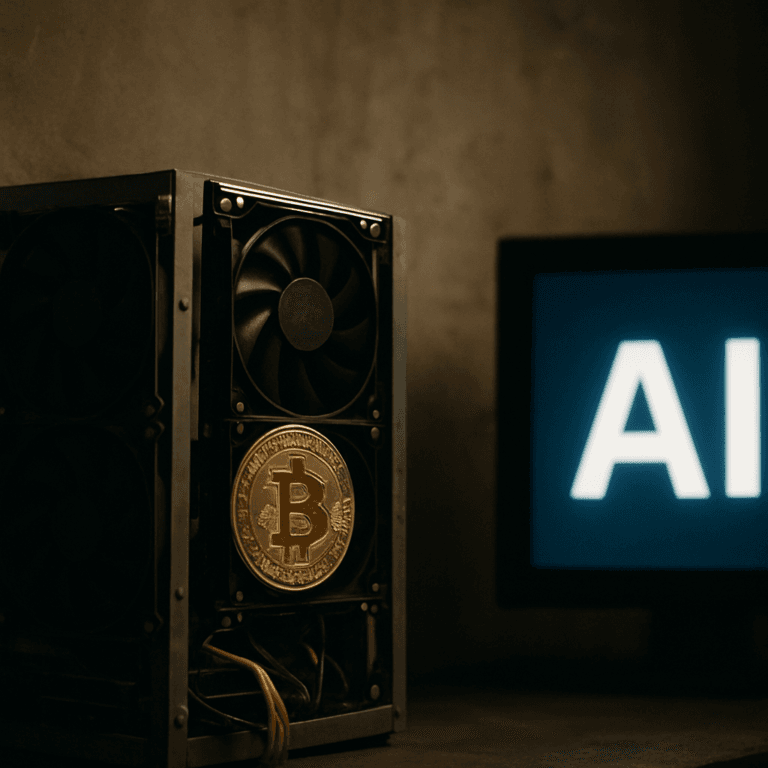 minero bitcoin giro a IA