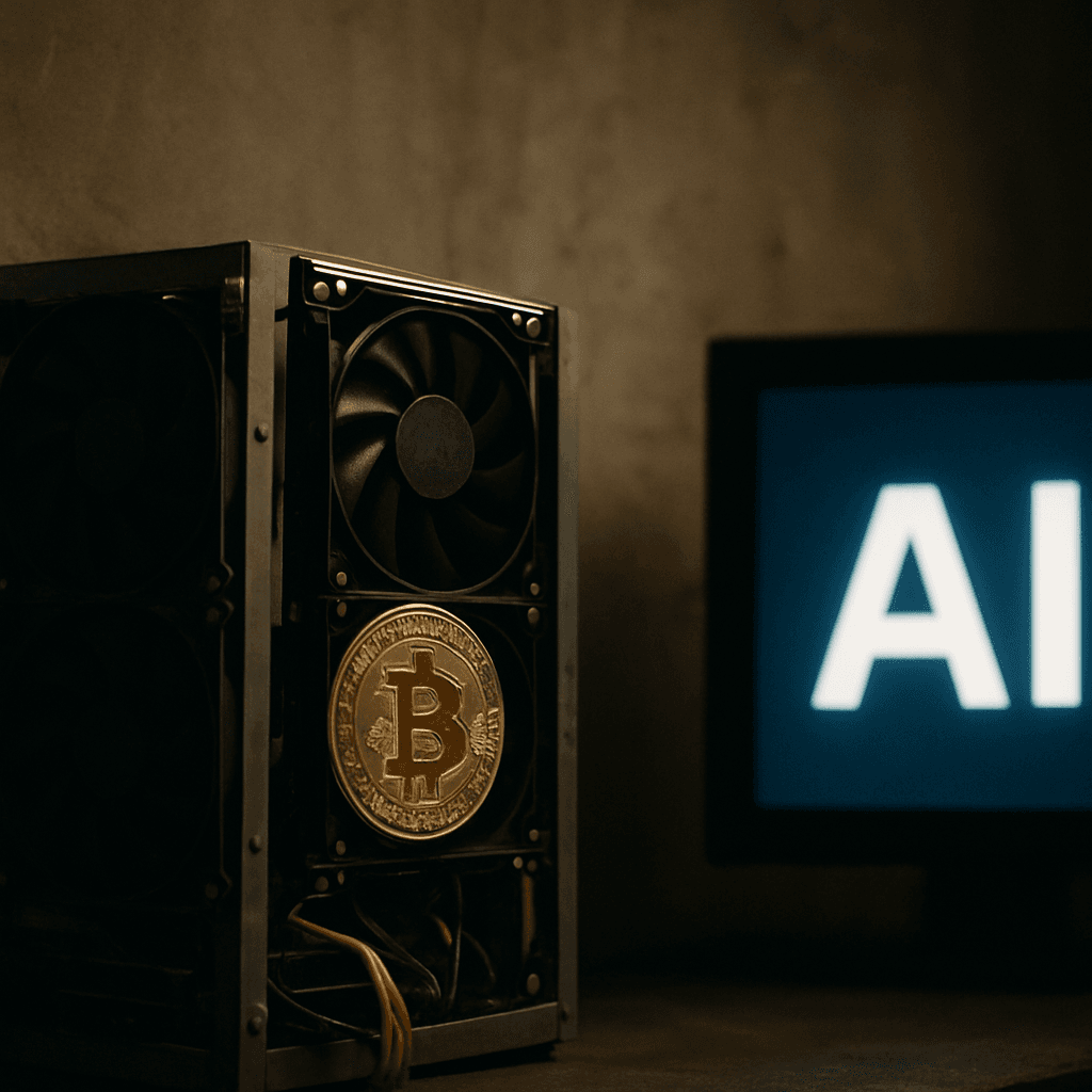 minero bitcoin giro a IA