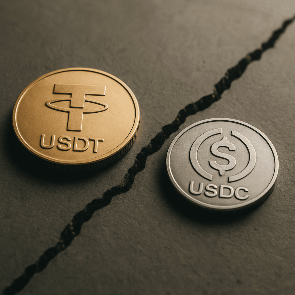 usdt pagamenti usdc defi