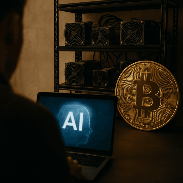 bitcoin miners AI pivot